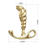 Masaj de prostată Pretty Love Jack din metal auriu
