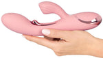 Vibrator USB Beau Coeur Avenor G Spot din silicon, cu formă de iepuraș, 23 cm