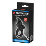 Inel pentru penis Pretty Love Vibrant III Negru