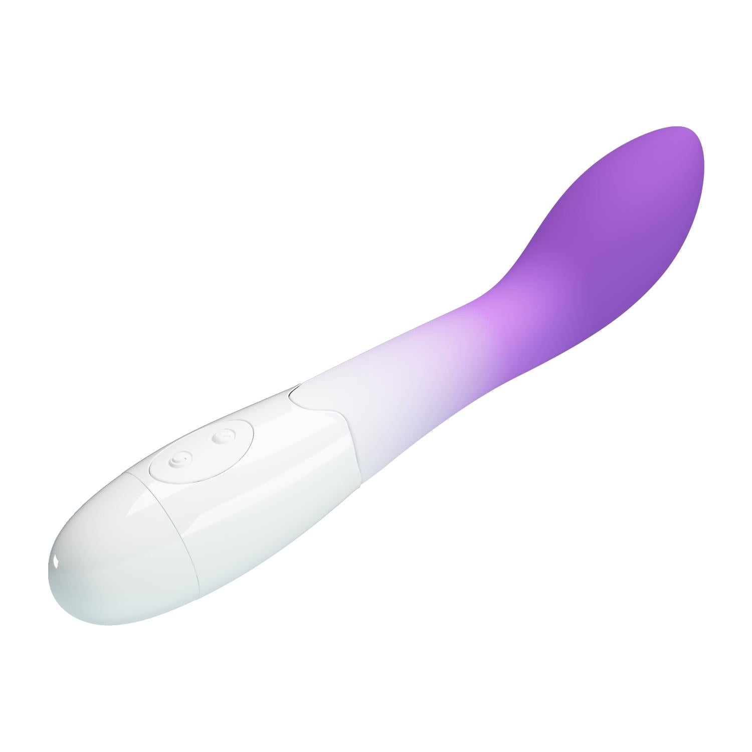 Vibrator Pretty Love Bishop din silicon pentru punctul G, 30 de moduri de vibrație