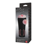 Masturbator vibrant Baile Pink Pussy, roz, 23 cm