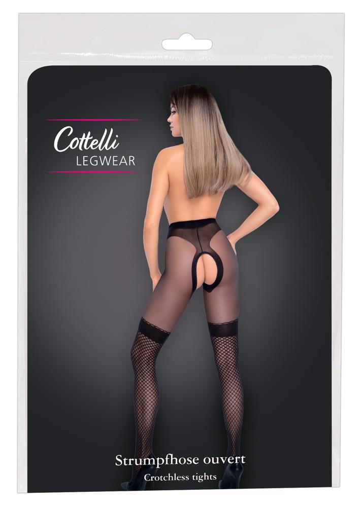Colanți Cottelli LEGWEAR 30 den, deschiși, peste genunchi