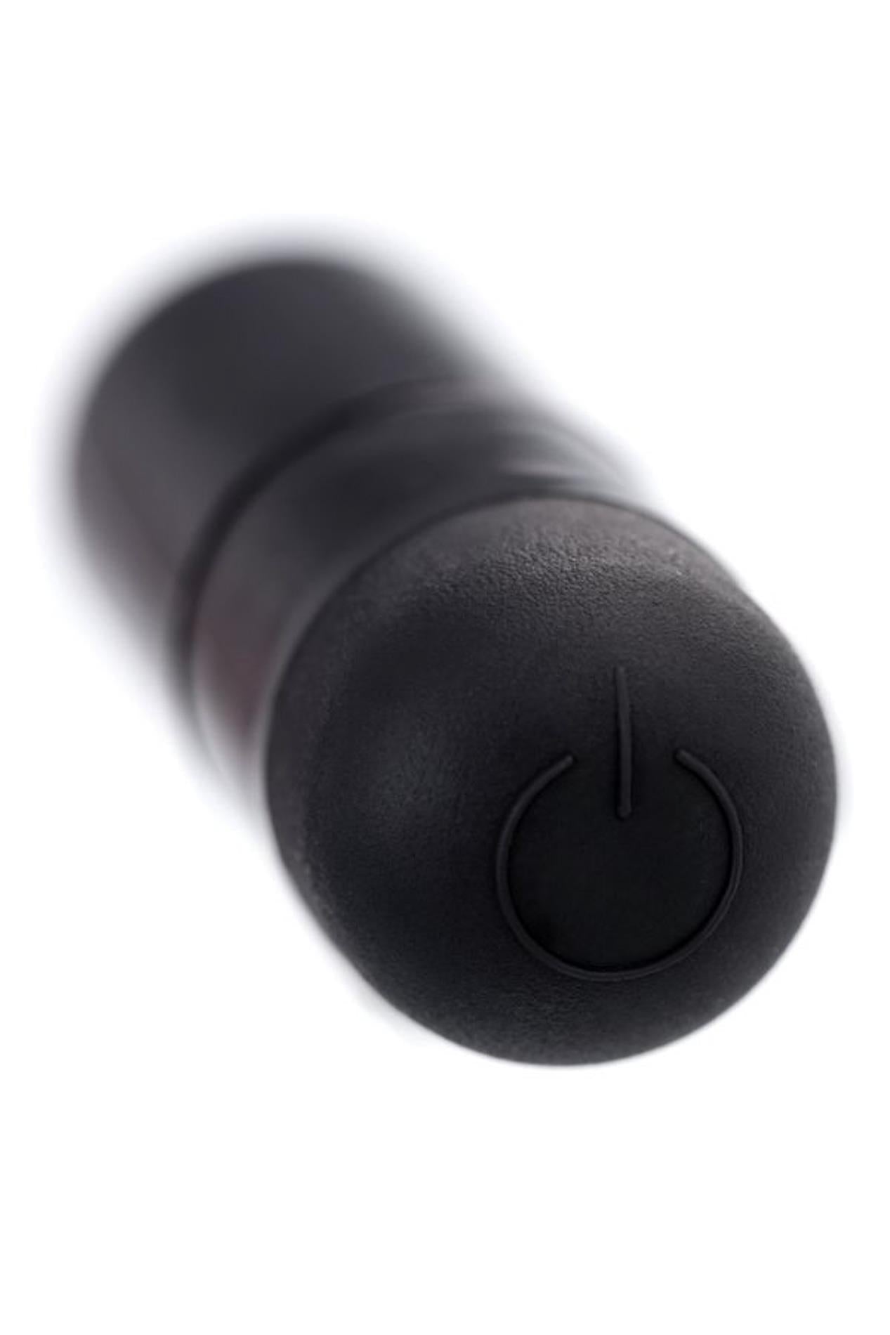 Inel vibrant pentru penis A Toys BRID din silicon, negru