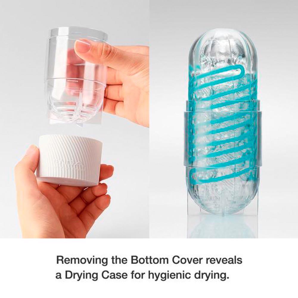 Masturbator Tenga Spinner Tetra Transparent 13 cm