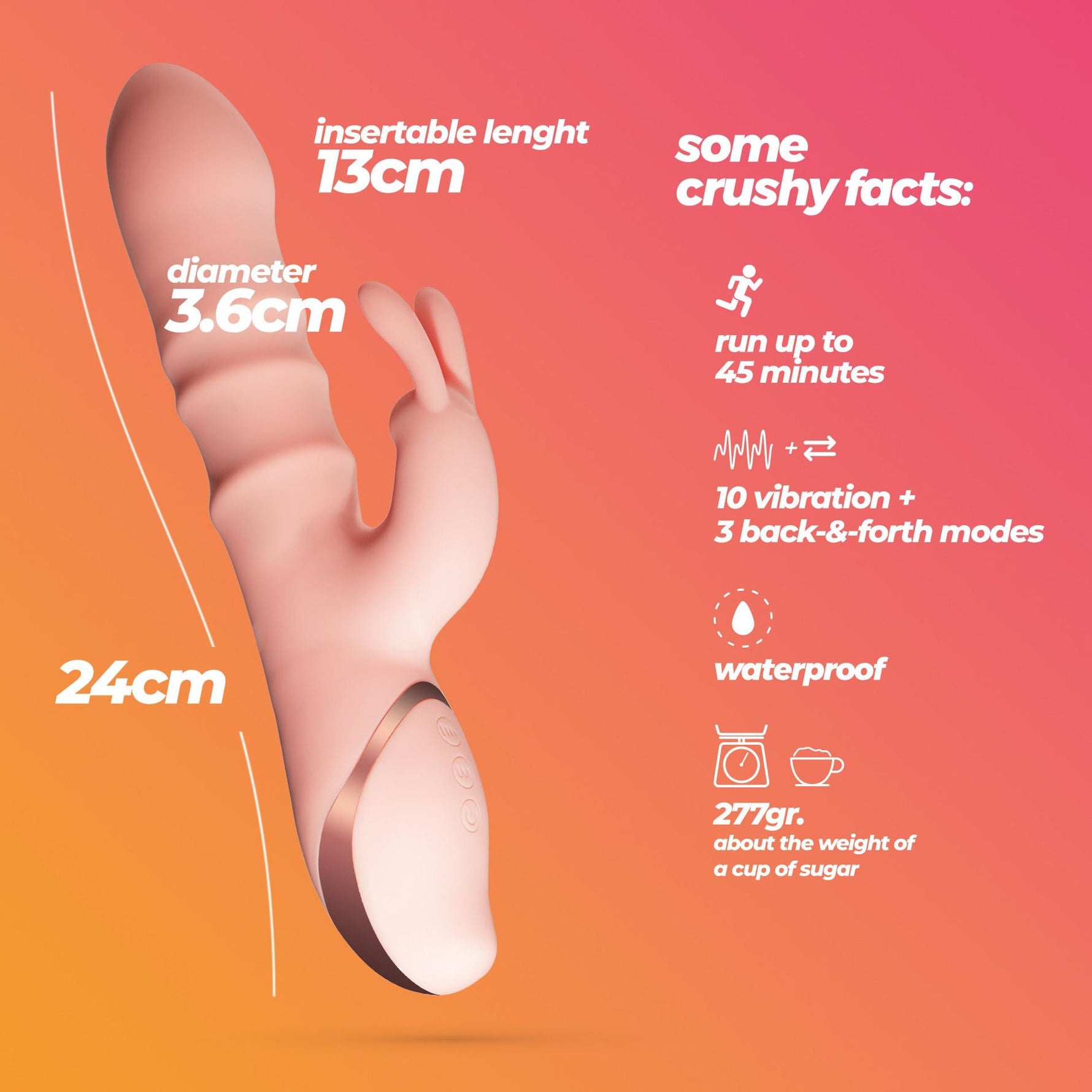 Vibrator Crushious Ringlord Bunny