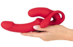 Vibrator triplu cu bandă USB You2Toys 23 cm