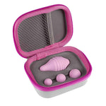 Bile de silicon Pelvix Femintimate roz 6 cm