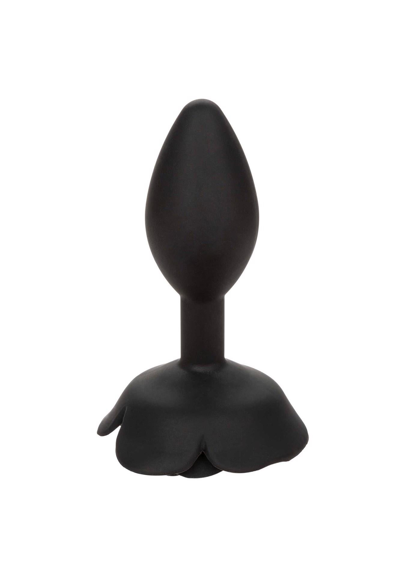 Dop anal din silicon Calexotics Forbidden Rose, mare, negru