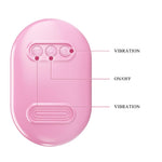 Mini vibrator Pretty Love Fun Box roz cu 12 funcții