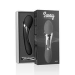 Vibrator USB Sway Vibes Wand din silicon, negru