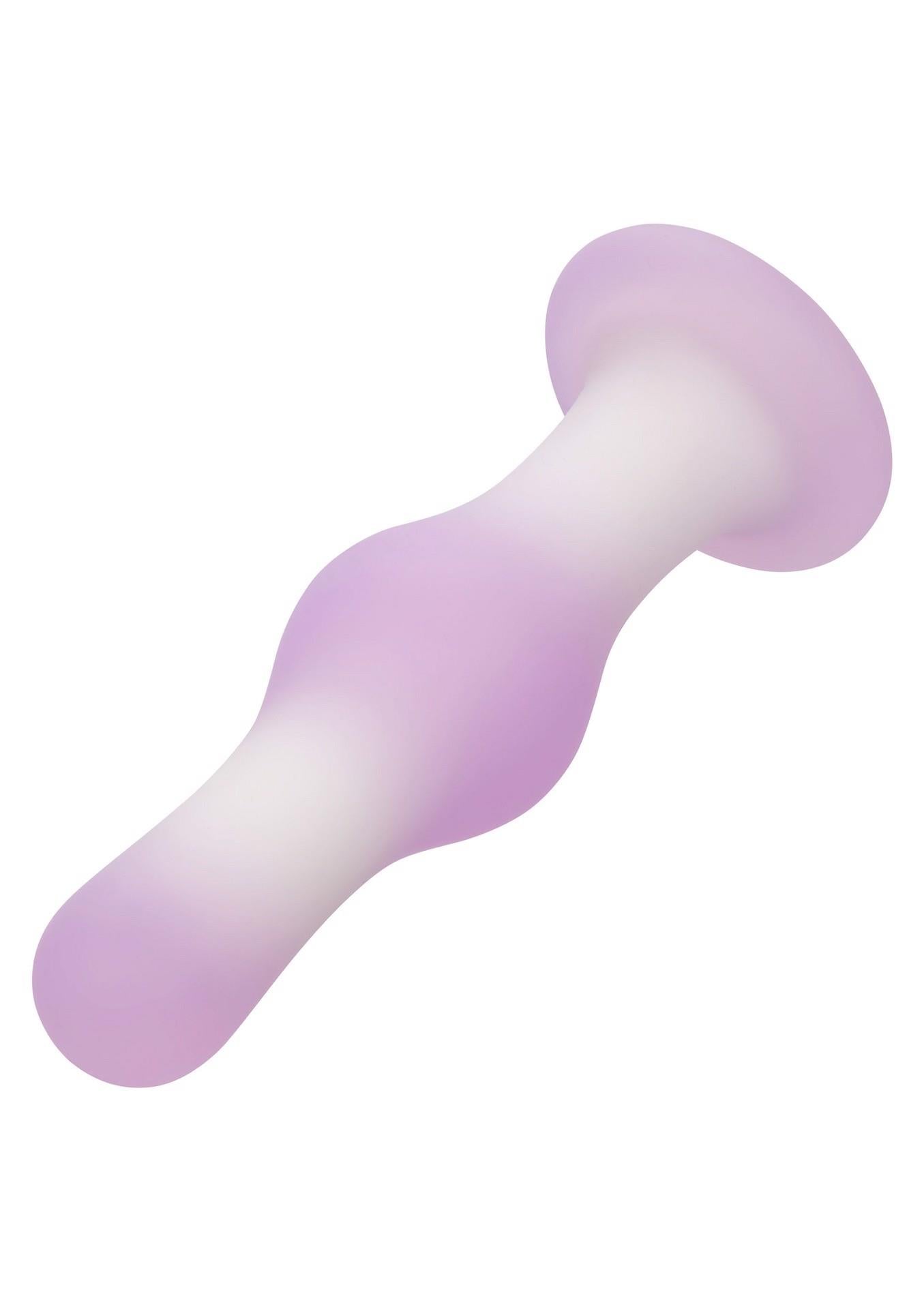 Dop anal vibrant din silicon Calexotics Lavender Haze, violet