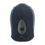 Stimulator vibrant pentru capul penisului Levelz din silicon, reglabil, negru