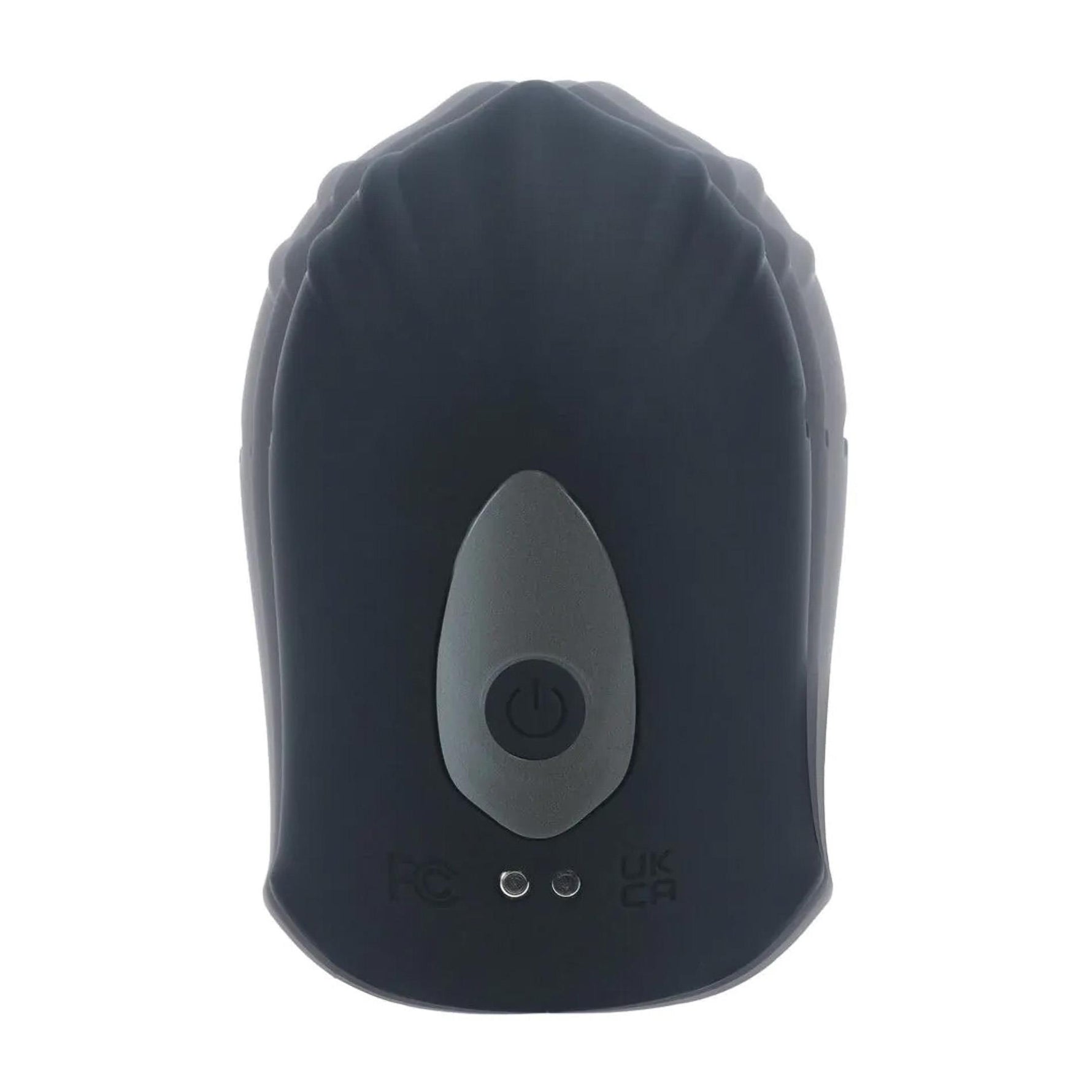 Stimulator vibrant pentru capul penisului Levelz din silicon, reglabil, negru
