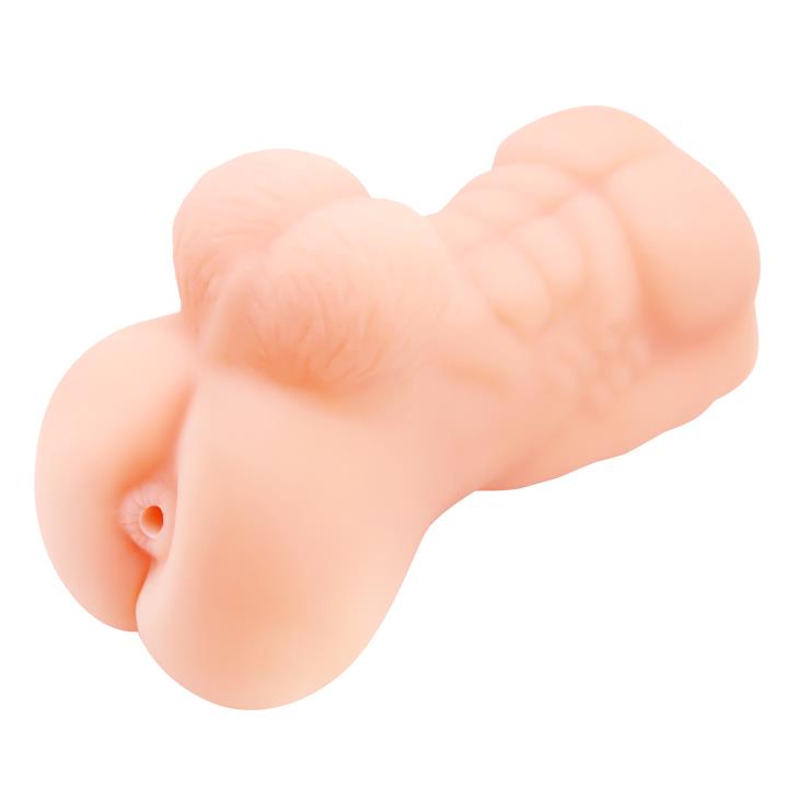 Masturbator Crazy Bull Andy TPR, culoarea pielii, impermeabil