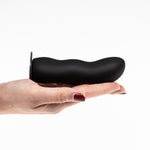 Curea de silicon Crushious Snapper neagră 12,5 cm