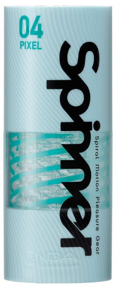 Masturbator Tenga Pixel spinner transparent 13 cm