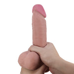 Dildo realist cu alunecare Baile TPR 8.1''