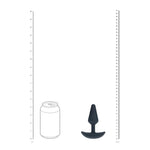 Dop anal vibrant din silicon Levelz S, negru