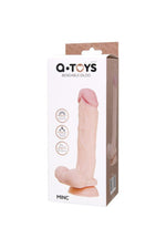 Dildo realist cu ventuză A Toys TOYFA Minc TPE 21 cm