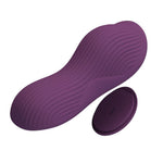 Vibrator din silicon Pretty Love Mane cu aplicație cu 10 funcții