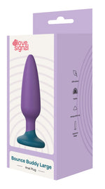 Dop anal mare din silicon Bounce Buddy 13 cm