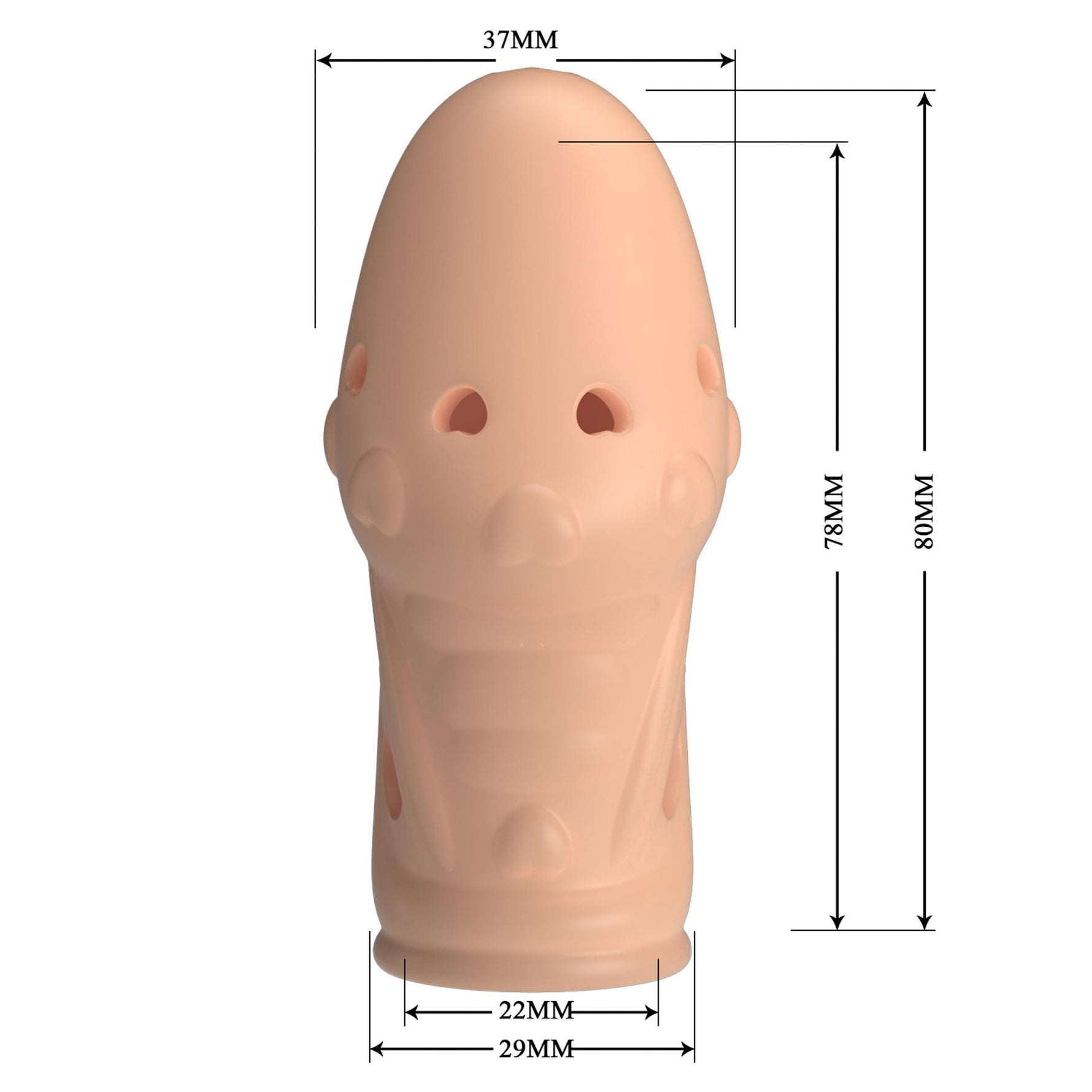 Pretty Love Booker Extensor flexibil pentru penis