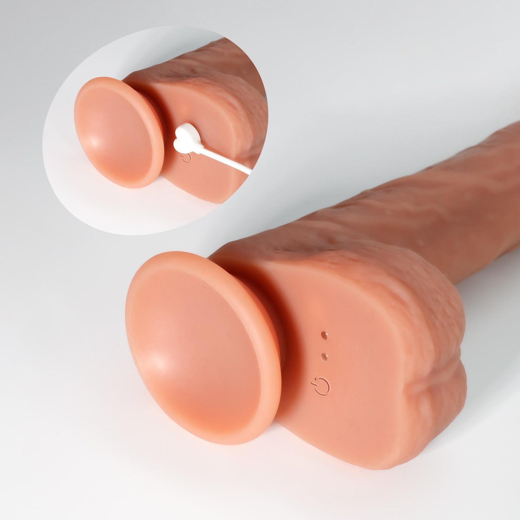 Vibrator realist Inviktus Vibe Crushious cu telecomandă 22 cm
