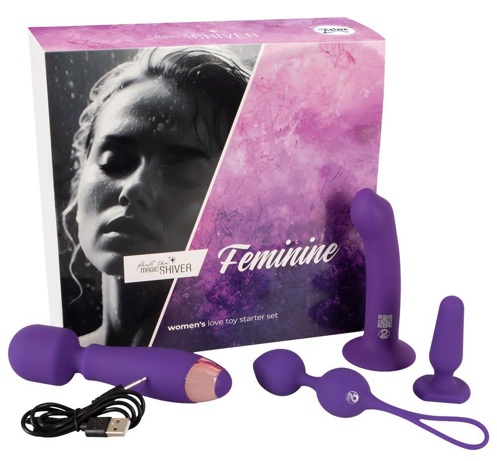 Set de accesorii USB din silicon Magic Shiver pentru femei