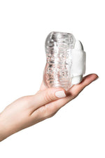 Masturbator Vibrator Lingam Khani Transparent 9 cm