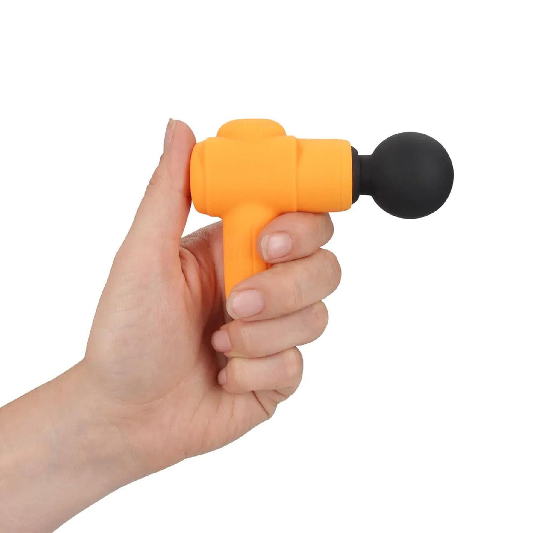 Mini aparat de masaj Microboost reîncărcabil - portocaliu