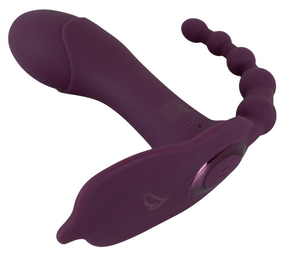 Vibrator Ariva Panty beau coeur cu telecomandă USB