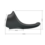 Inel de penis Crazy Bull Zadok din silicon cu întindere pentru testicule