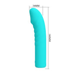 Vibrator pentru punct G din silicon Pretty Love Rylan, iluminare din spate, 10 vibrații