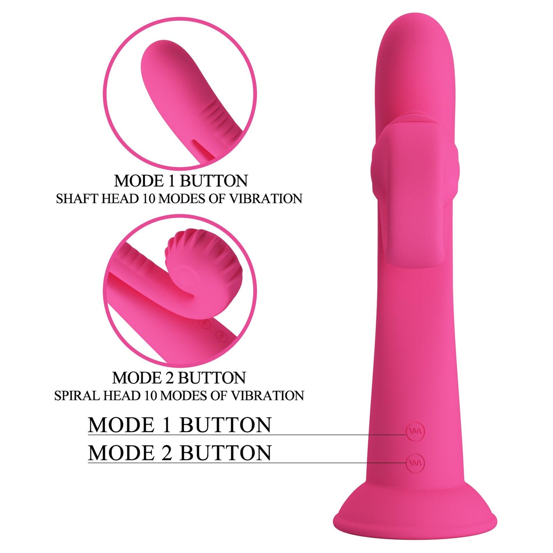 Vibrator Pretty Love Selma Snail Rabbit Roz