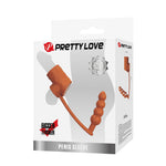 Plug anal impermeabil Pretty Love Rilley TPE cu inel