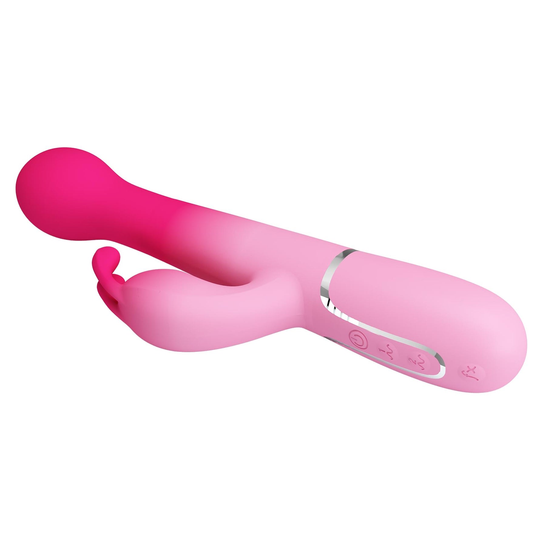 Vibrator Pretty Love Dejon din silicon pentru iepure, 7 vibrații