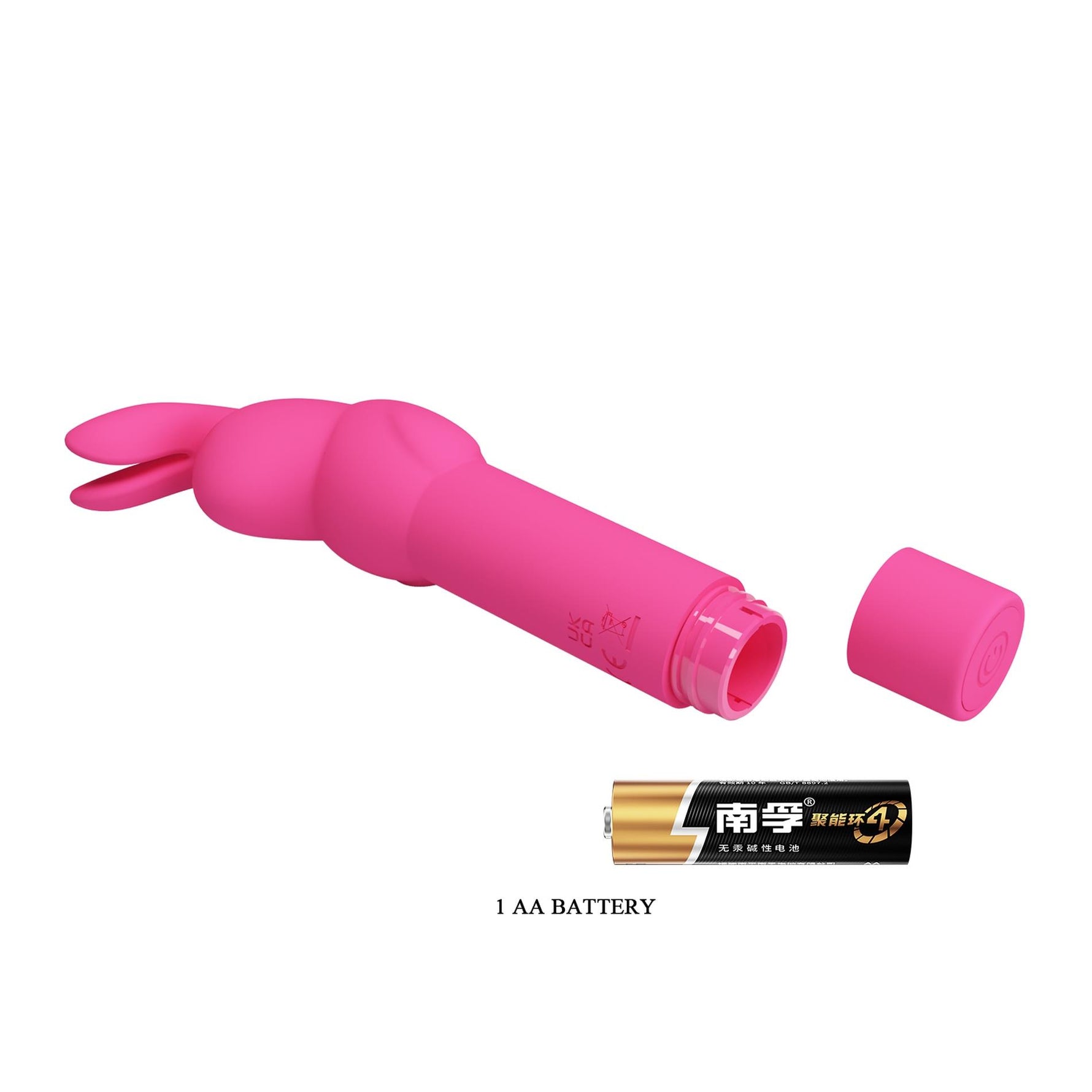 Vibrator iepuraș din silicon Pretty Love Gerardo cu 10 funcții de vibrație