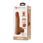 Dildo realist Pretty Love Dwell din silicon super moale 19 cm