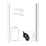 Cușcă de castitate ManCage Model 13 Neagră 9 cm