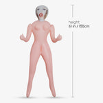 Păpușă sexuală gonflabilă Crushious Eva blondă 155 cm