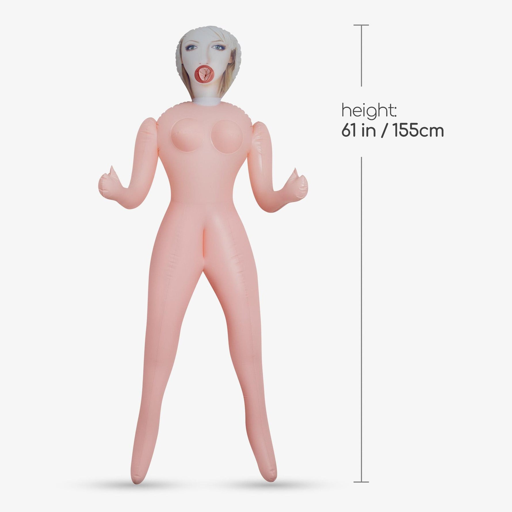 Păpușă sexuală gonflabilă Crushious Eva blondă 155 cm