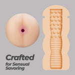 Masturbator anal portabil Crushious Fappucino Hot Buns