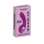 Stimulator vibrant punct G din silicon Fantasy, USB, 18 cm