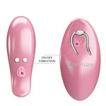Cleme vibratoare pentru mameloane Pretty Love Cayley roz cu telecomandă