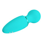 Vibrator mini din silicon Dwayne Pretty Love USB cu 10 moduri