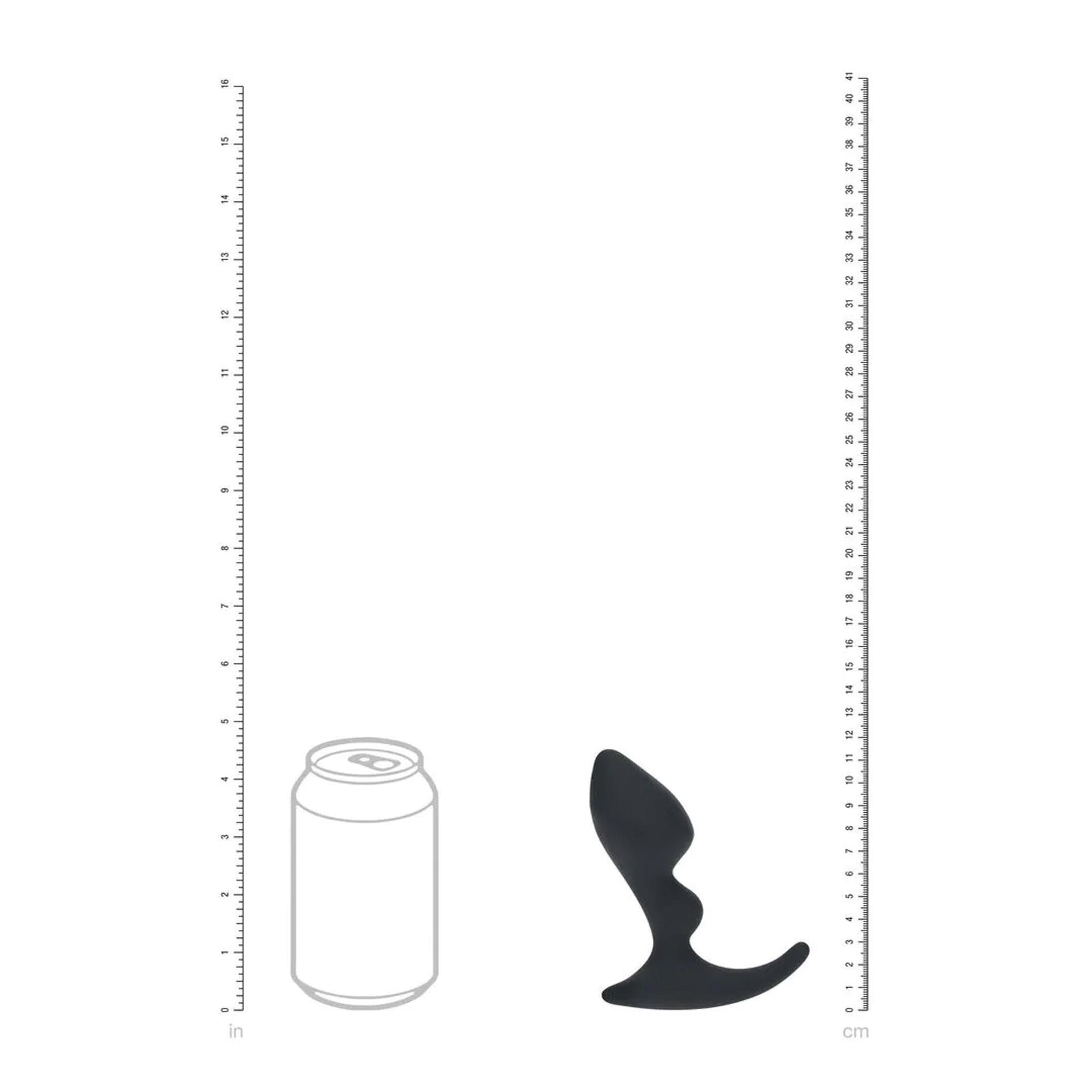 Stimulator de prostată Levelz Level 2 din silicon, negru