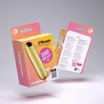 Mini vibrator Crushious iMoan Gold cu 10 moduri