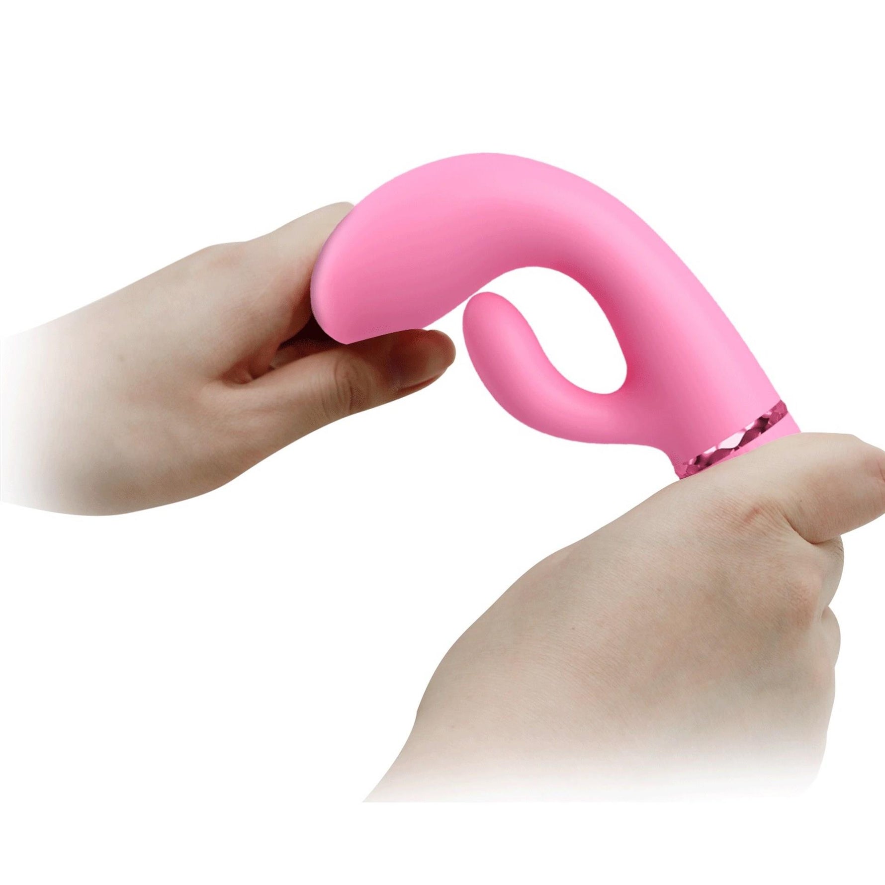 Vibrator Pretty Love Marski din silicon, model iepure, cu 10 funcții