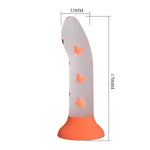 Dildo anal strălucitor Pretty Love Magical Nightfall cu ventuză