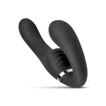 Strânge-on autoportant fără piese Avery USB vibrator 22 cm negru